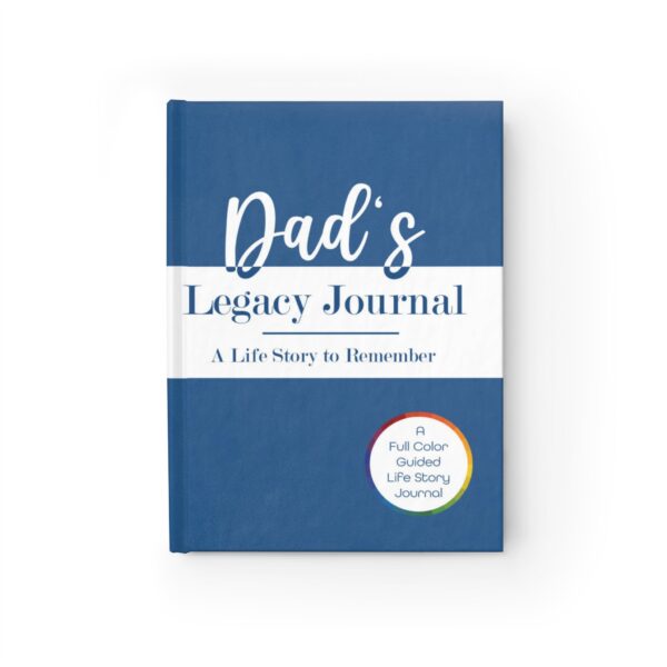 Dad's Legacy Journal: Full-Color Guided Keepsake