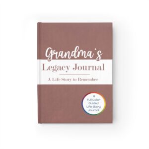 Grandma's Legacy Journal: Full-Color Guided Keepsake