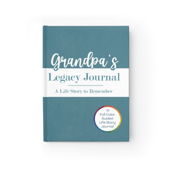 Grandpa's Legacy Journal: Full-Color Guided Keepsake