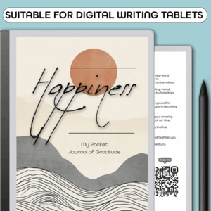 Happiness: Pocket Journal - Wave - Digital Download