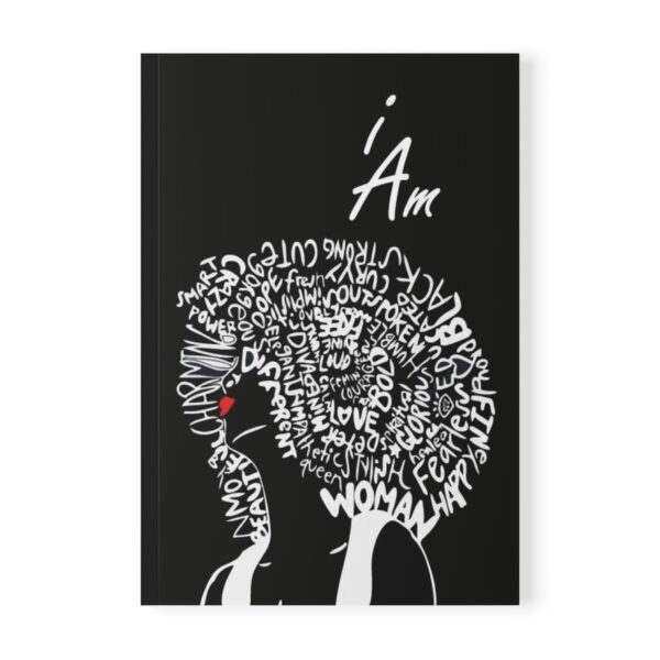 I AM Writing Journal: Lined Notebook